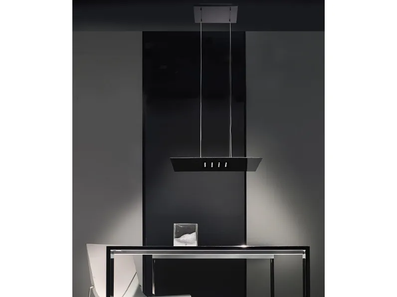 Lampada a sospensione in acciaio supermirror Thin di Status