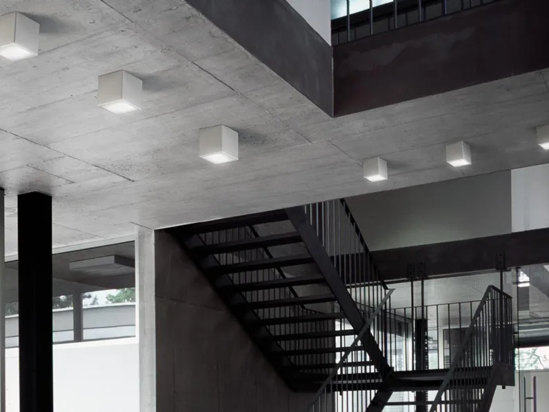 Lampada a soffitto Three di Panzeri