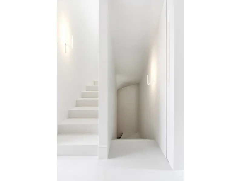 Lampada da parete in pressofusione di alluminio Tick di Rotaliana