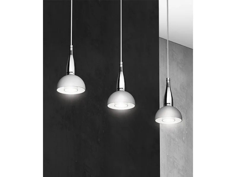 Lampada a sospensione in alluminio TT di Status