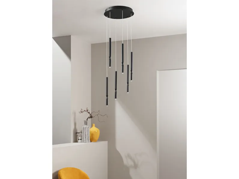 Lampada a sospensione Tubic di Ondaluce