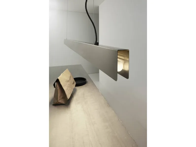 Lampada a sospensione U brass di Vesoi