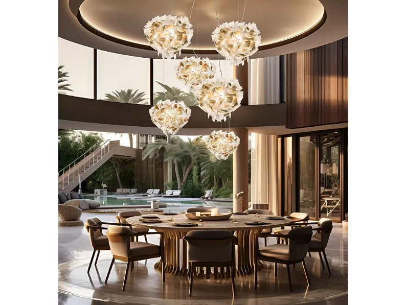 Lampada Veli Aurea Suspension di Slamp