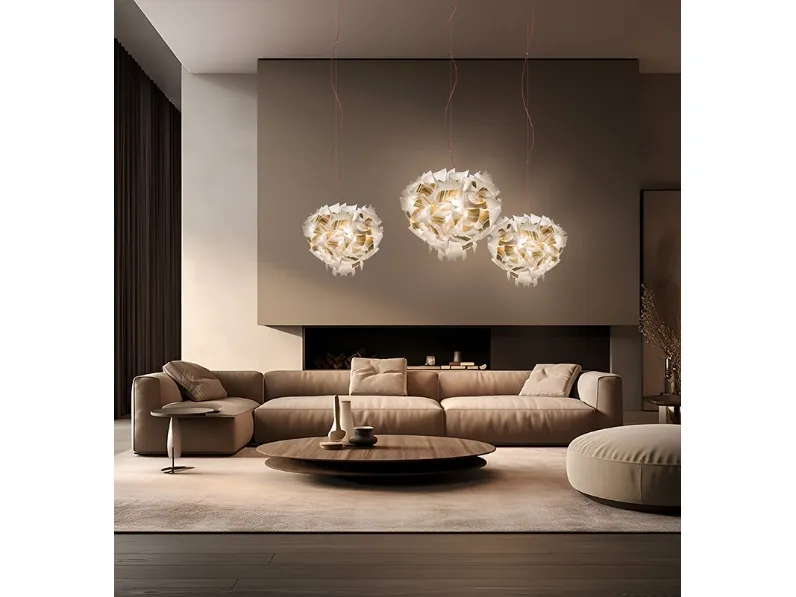 Lampada Veli Aurea Suspension di Slamp