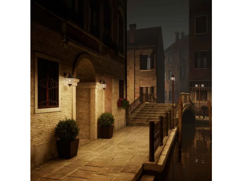 Lampada outdoor Venezia de Il Fanale