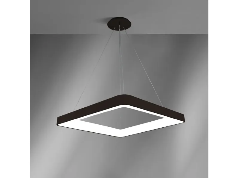 Lampada a sospensione con sorgenti LED nascoste per ridurre al minimo l'abbagliamento Inner-S di Vivida International