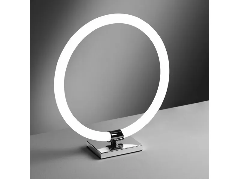 Lampada da tavolo in metallo e acrilico Light Line di Vivida International