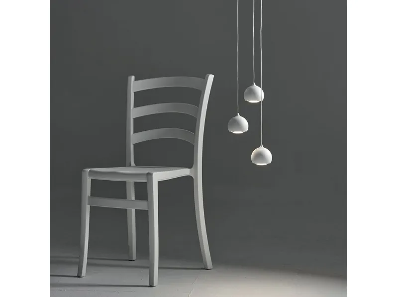 Lampada a sospensione in metallo e vetro trasparente Sky Fall Lens di Vivida International