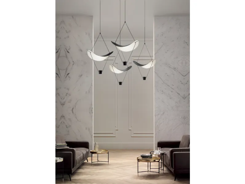 Lampada a sospensione Vollee di Masiero