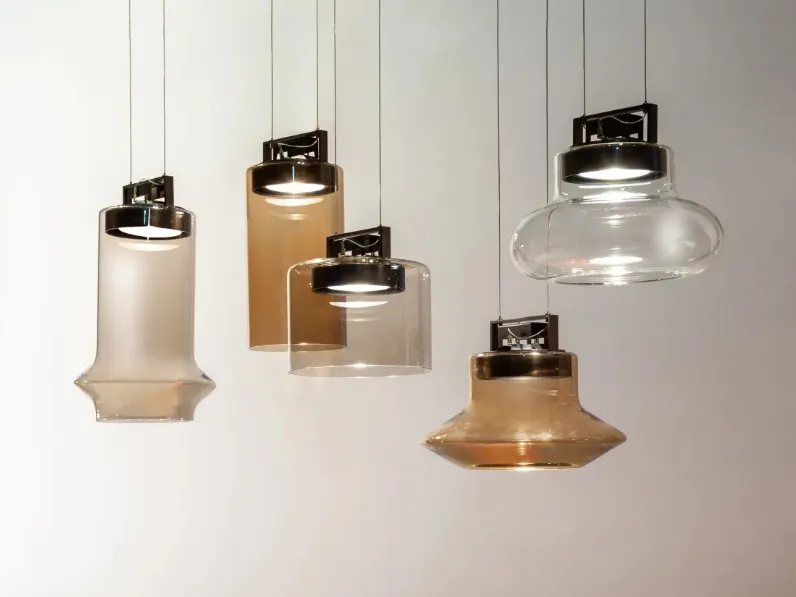 Lampada Work Light Sospensione MA 05 Glass di Laura Meroni