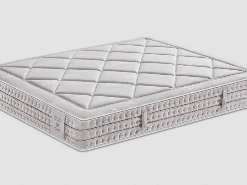 Materasso Balance Giubileo a molle insacchettate più soya memory di Manifattura Falomo