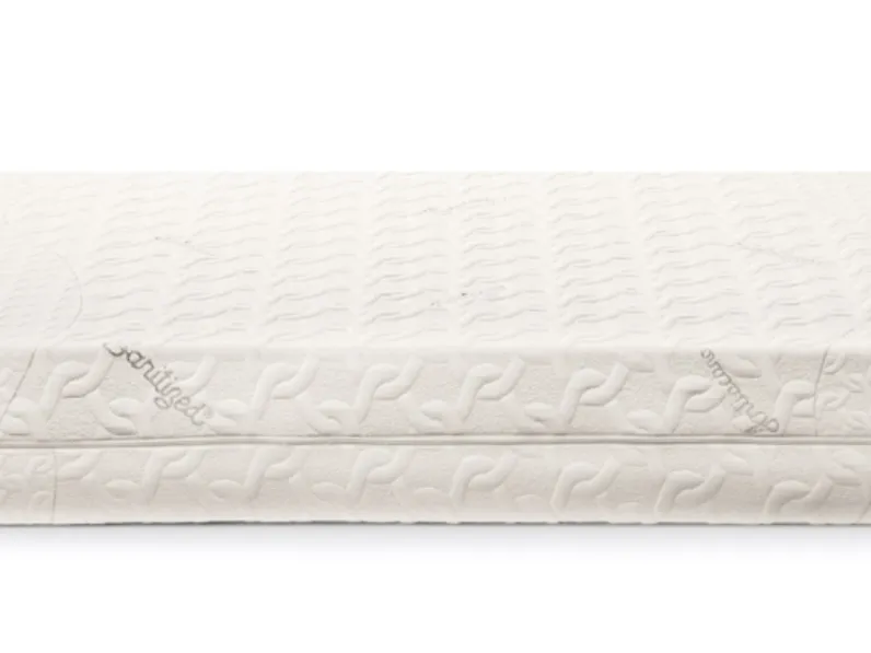 Materasso in espanso ad acqua a celle aperte con memory liscio Flora di Maretto Marflex