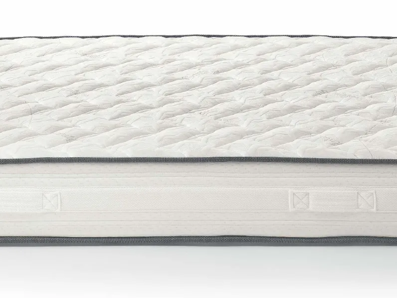 Materasso a molle insacchettate monozona composto da 400/800 molle accoppiato con sistema box Freebox di Maretto Marflex