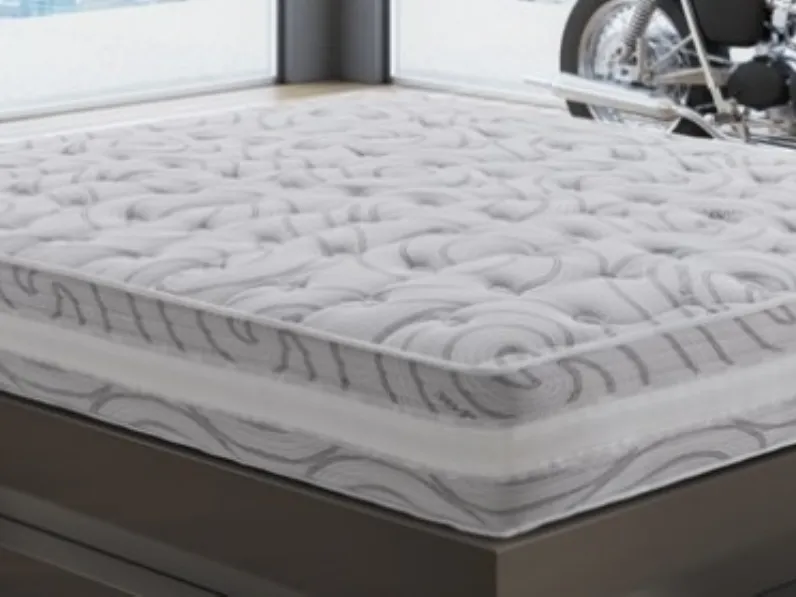 Materasso matrimoniale a molle Bonnell biconiche Naturapiù di Simam