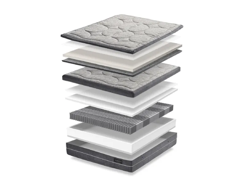 Materasso Ninfa a molle indipendenti e lattice di Qualitybed