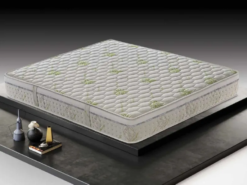 Materasso Nuvola in Poliflex e Memory rivestito in tessuto all'Aloe di Nuovi sistemi di Riposo