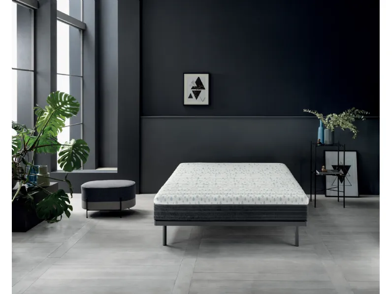 Materasso Regula Sweet in lattice con rivestimento contenente sabbia vulcanica di Zigflex