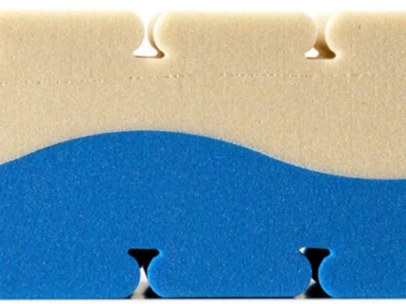 Materasso a supporto medio/rigido in memory foam Rocky di Dolcenotte