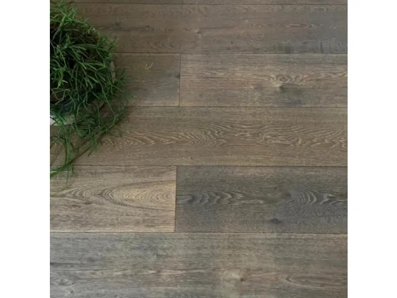 Parquet Casaline 190 in Rovere spazzolato di Milano Parquet