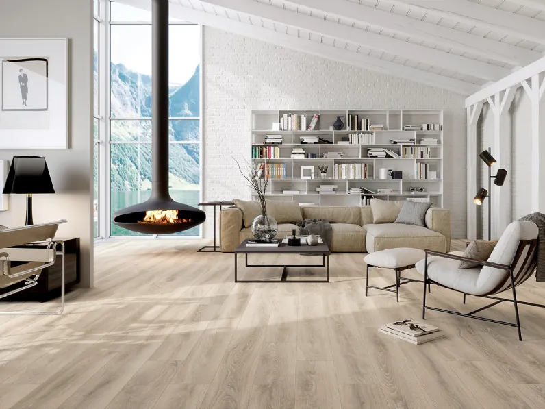 Piastrelle effetto legno di rovere Evoque di Tagina