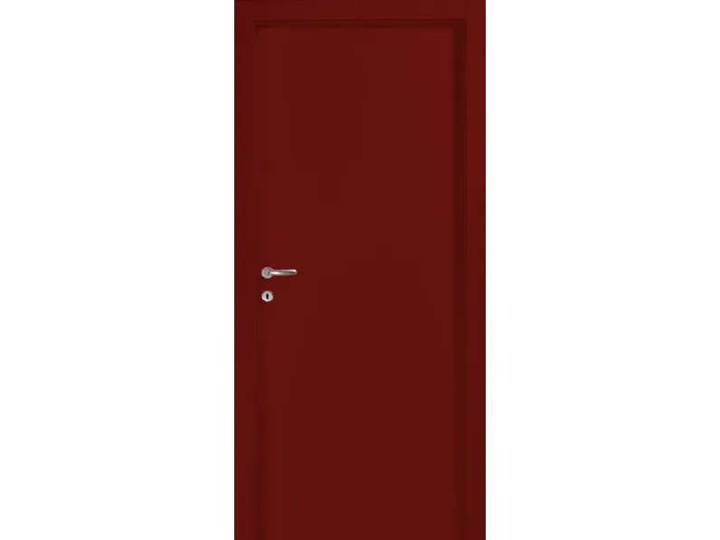 Porta per interni Facile battente in laccato Rosso di Effebiquattro