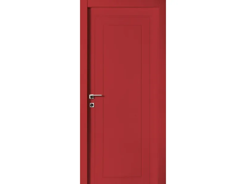 Porta per interni Graffiti battente in laccato Rosso di Effebiquattro