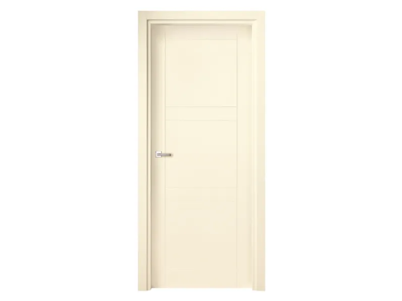Porta per interni Soffio Ponente in laccato opaco di Ideal Door