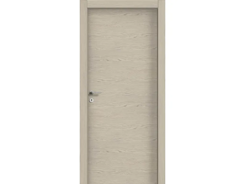 Porta per interni Newport mod A battente in legno Canapa di Effebiquattro
