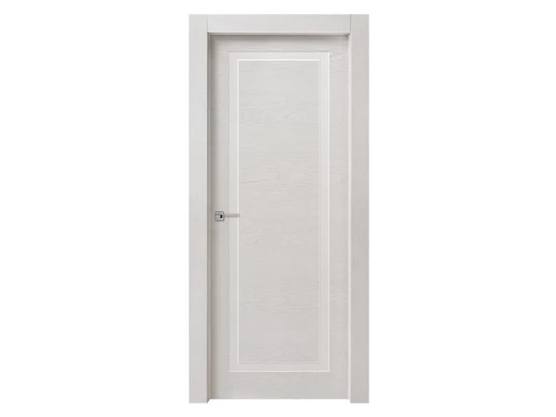 Porta per interni Pantografati Moderna 1/P F in legno di Frassino laccato di Ideal Door