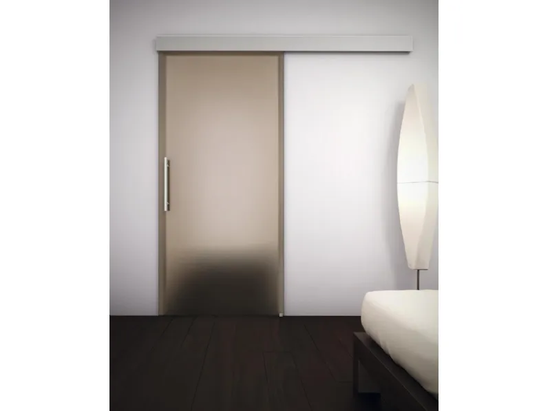Porta per interni Sinthesy Light laccato Alluminio di Foa