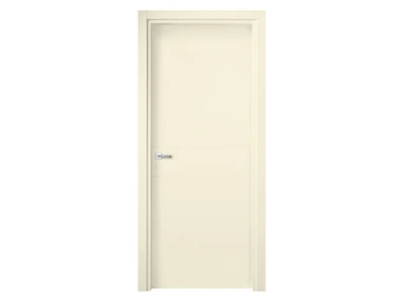 Porta per interni Soffio Ostro in legno laccato di Ideal Door