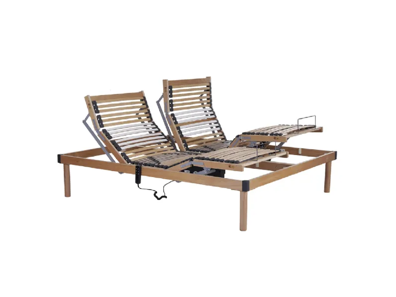 Rete in legno Ergo Tris Elettrica di Magniflex