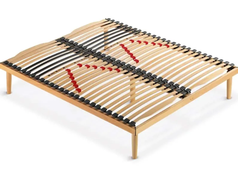 Rete a doghe in legno di Faggio Kalahari di Brentaflex