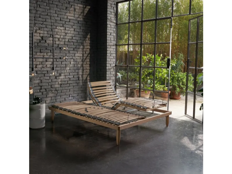 Rete in legno Natural 38 Elettrica di Dorelan