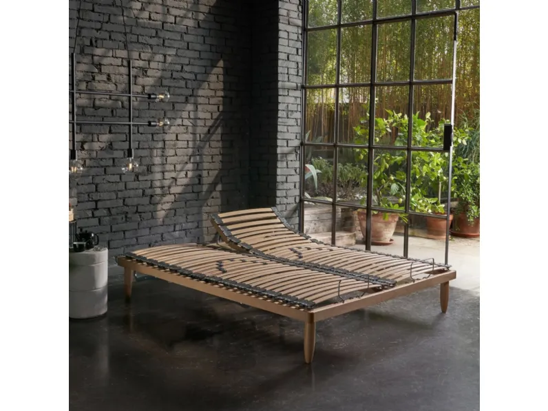 Rete in legno Natural 38 Elettrica di Dorelan