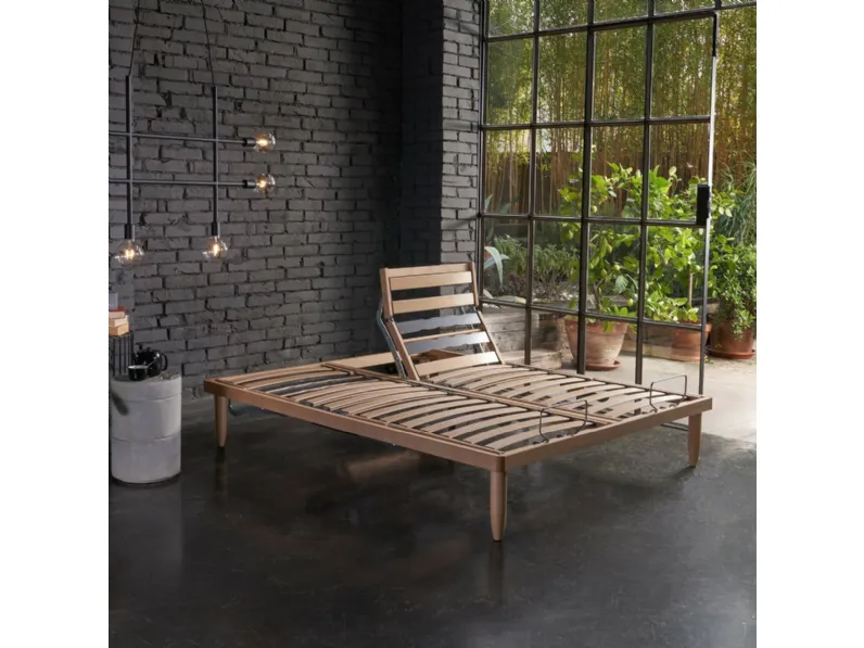 Rete in legno Natural 68 Elettrica di Dorelan