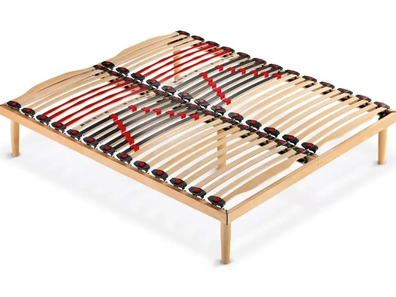 Rete a doghe Sahara in legno di Faggio di Brentaflex