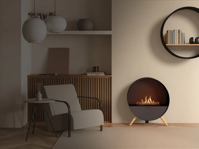 Camino a bioetanolo indipendente Bubble Wall and Floor di Planika