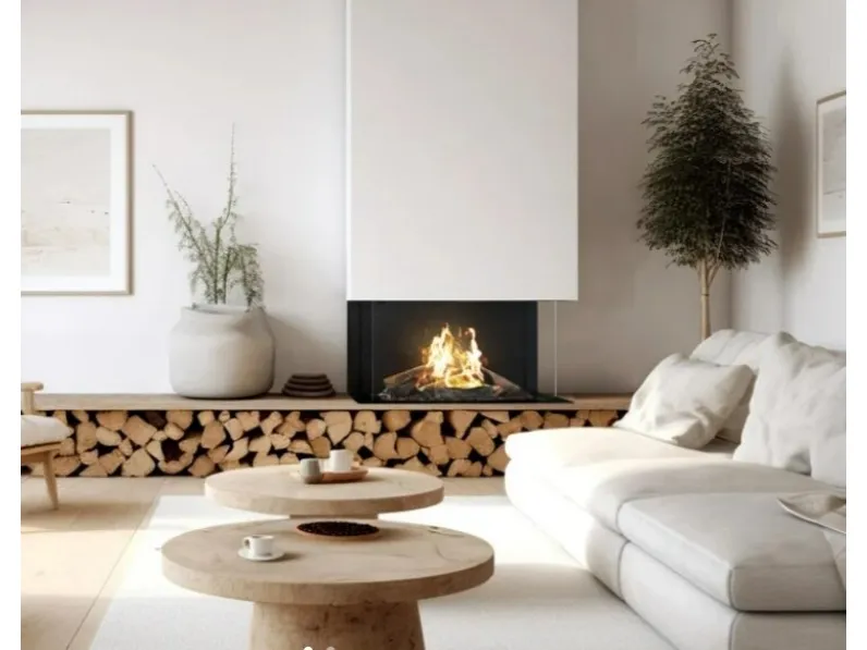 Camino a gas Fire di Maisonfire