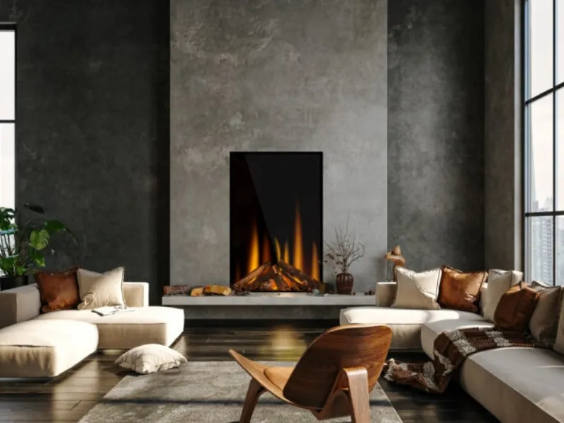 Camino elettrico Alisa Verticale di Maisonfire