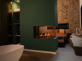 Camino Elecharme Penisola 800-500: design elegante e moderno per un ambiente raffinato.