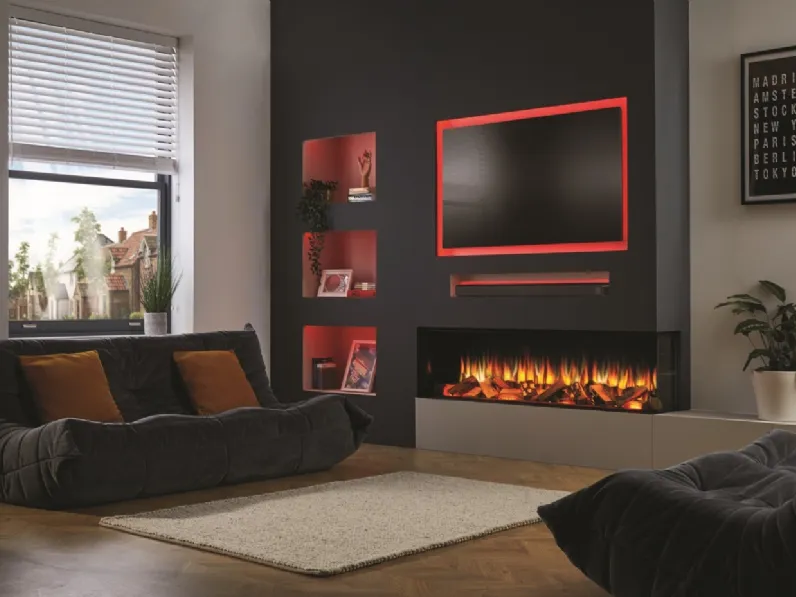 Camino elettrico a LED Lepiaki 150 di Maisonfire