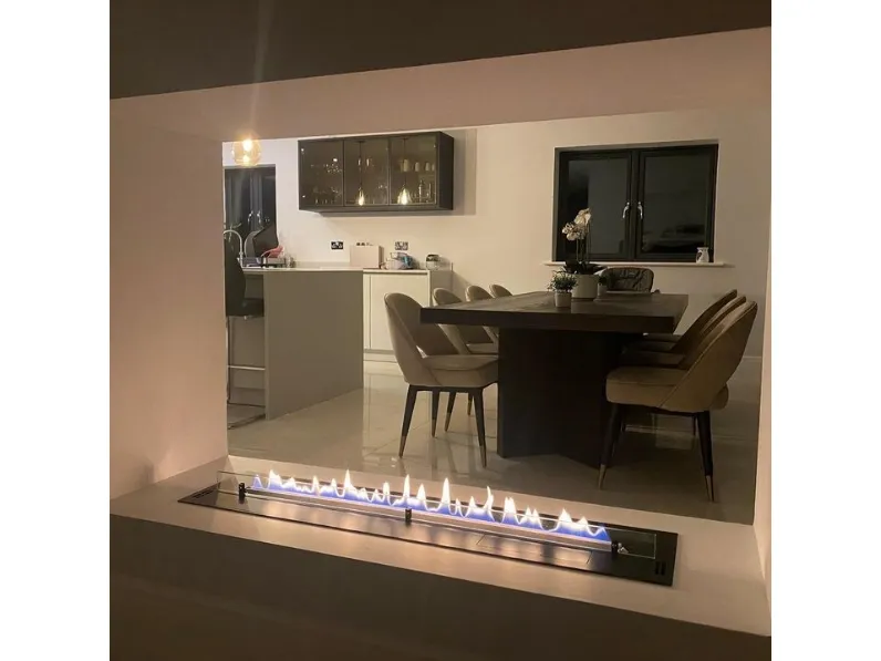 Caminetto a bioetanolo Fla4 02 di Planika