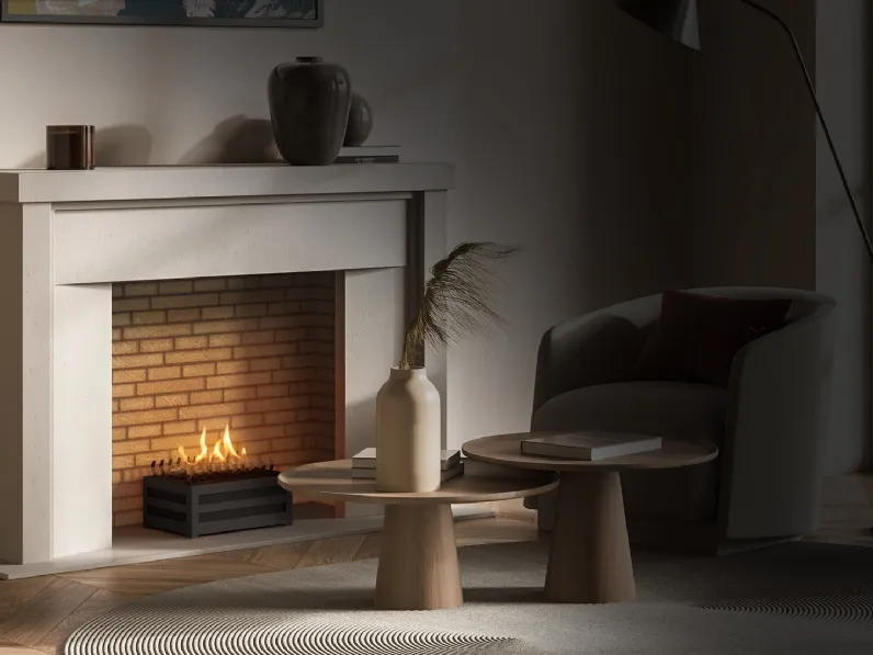 Caminetto a bioetanolo Senso Basket di Planika