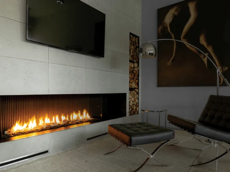 Caminetto a gas Sinatra di Planika