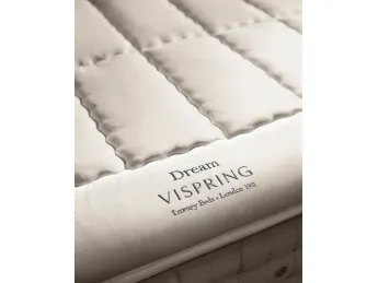 Il Topper Dream di Vispring è l'accessorio ideale per un riposo notturno rigenerante.