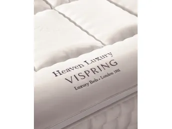 Il Topper Heaven Luxury di Vispring definisce il vertice dell'eleganza e del comfort.