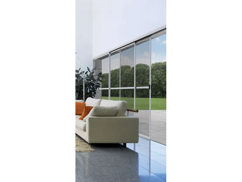 Zanzariera a pannello a scorrimento laterale Maya di Bettio