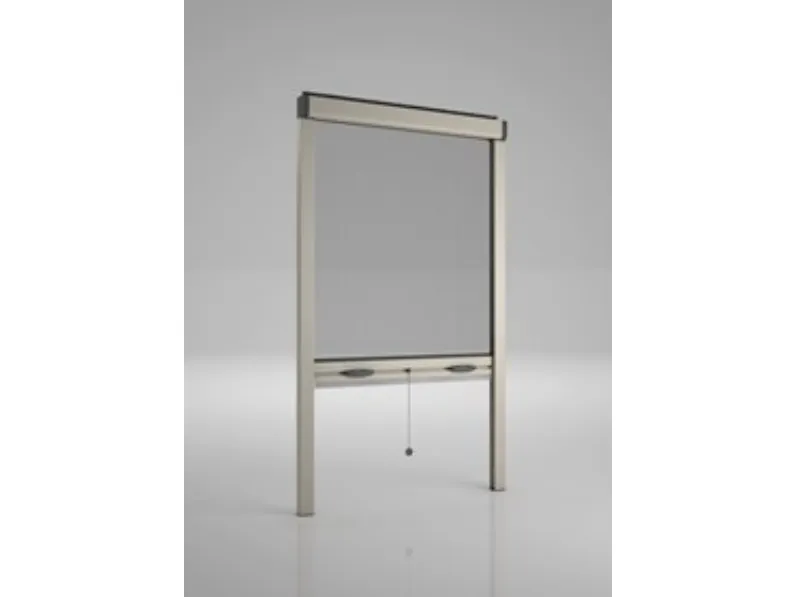 Zanzariera per finestre con rete in fibra di vetro Mini a scorrimento verticale di Bettio