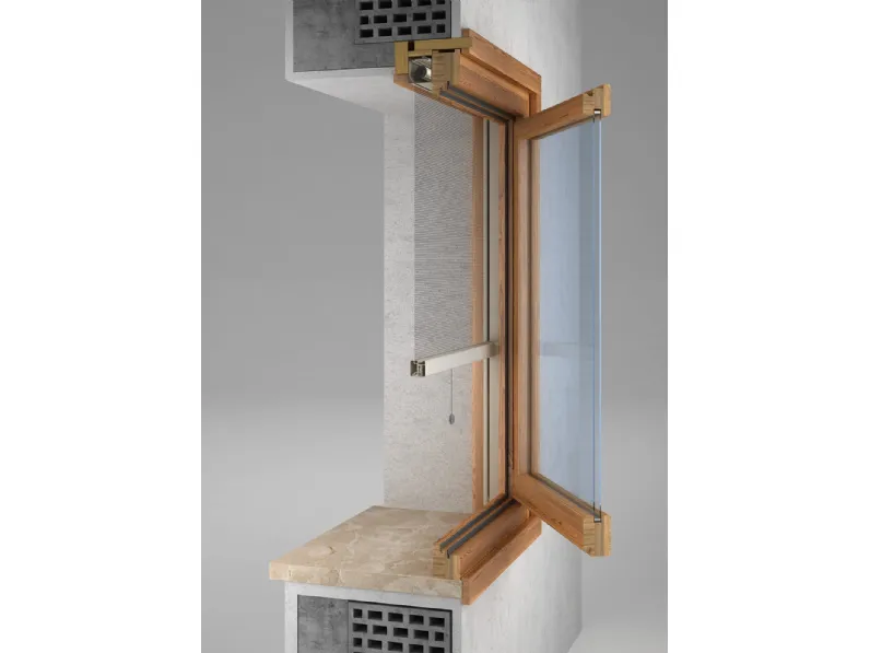 Zanzariera Estetika Incasso a scorrimento laterale di Bettio